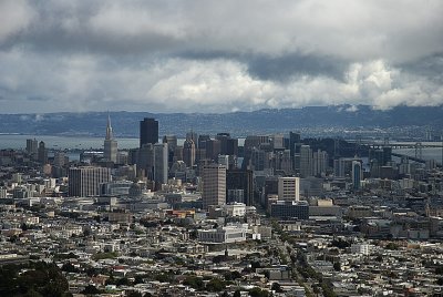 View of San Francisco From Twin Peak