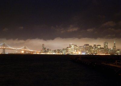 View of San Francico fron Treasure Island