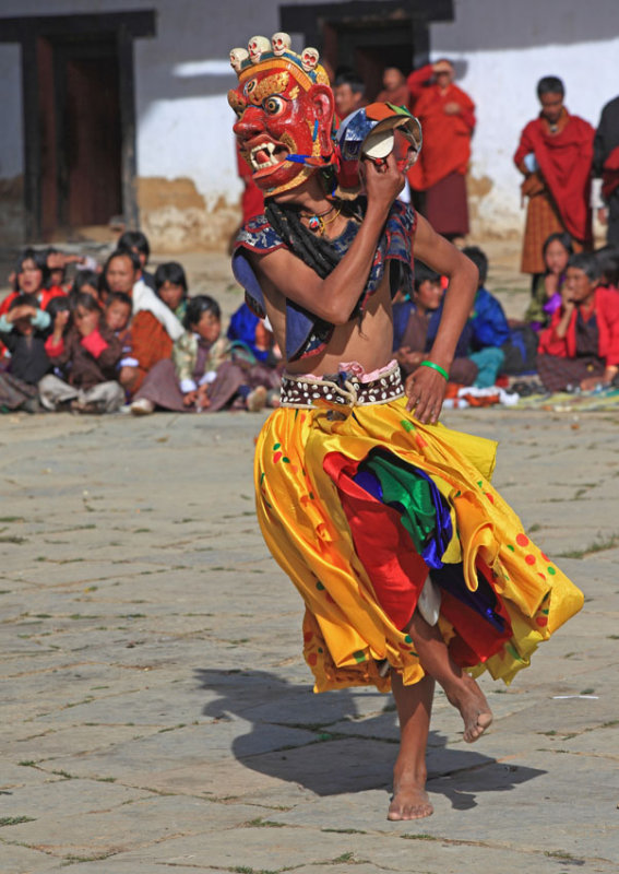 Mask dance, Black-necked Crane Festival