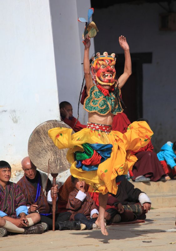 Mask dance, Black-necked Crane Festival