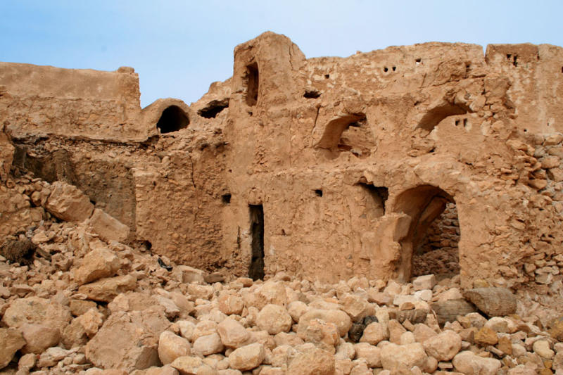 Ruins of Qasr Al-Haj village