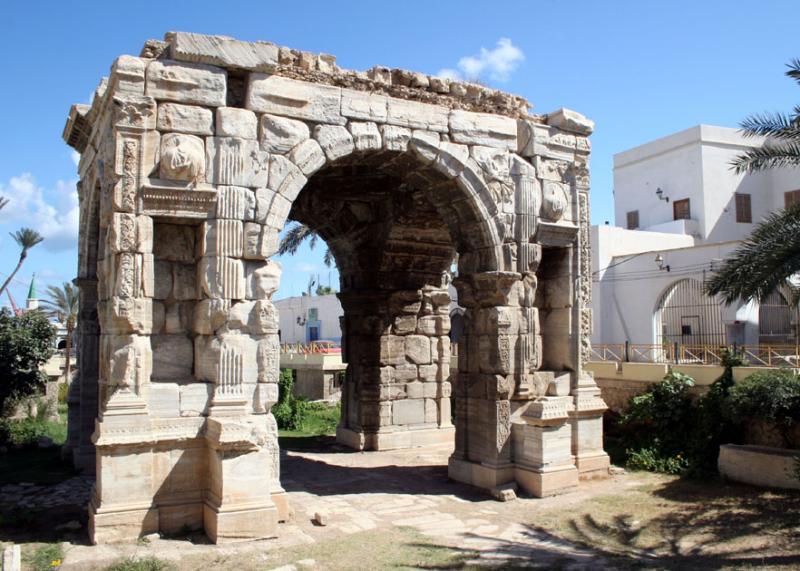 Marcus Aurelius Arch, the Medina