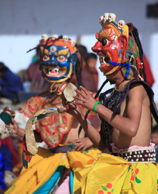 Mask dance, Black-necked Crane Festival