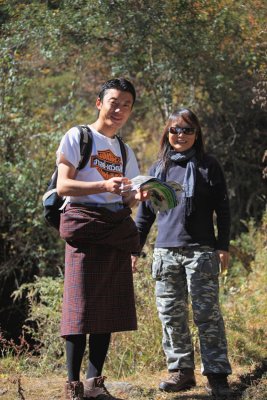 Namgay and Lisa