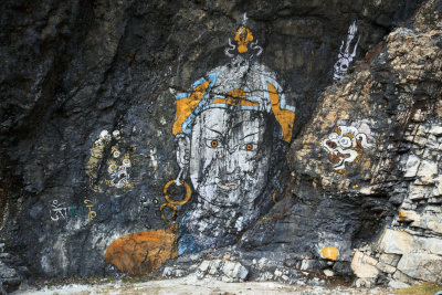Modern rock painting