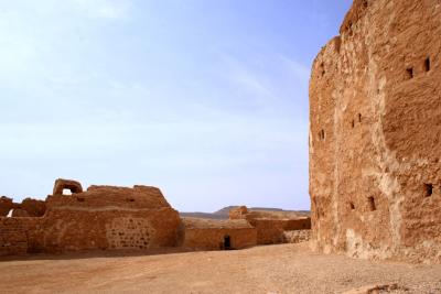 Exterior of Qasr Al-Haj granary