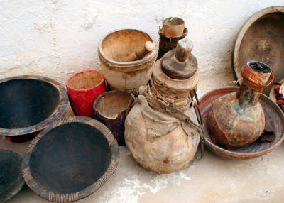 Berber pots and bowls