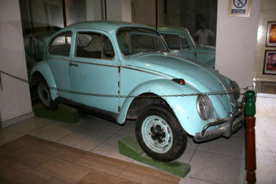 Gaddafi's VW, used in the 1960's