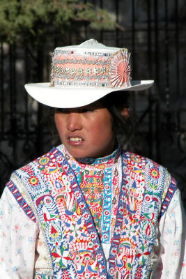 Andean teenager