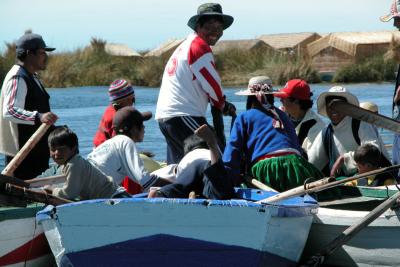 Group fishing on the Lake