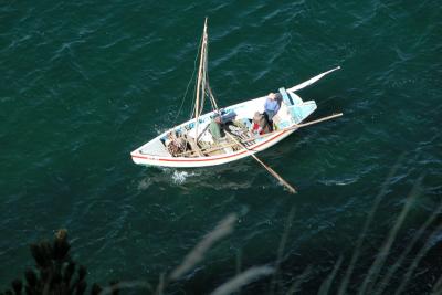 Bolivian fishing boat