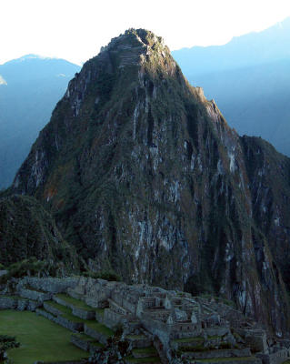 Huayna Picchu  at sunrise