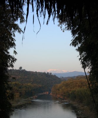 Nam Lang River view from main lodge