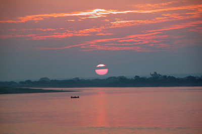 Sunrise on the Irrawaddy