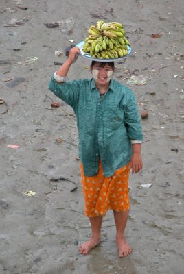 Banana seller