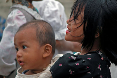 Tagaung girl and baby