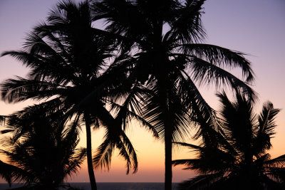 Sunset at Sinquerim Beach