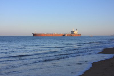 Grounded River Princess at Candolim Beach