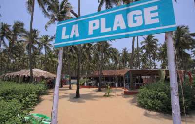 La Plage French restaurant, Asvem Beach