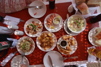 La Plage French restaurant, Asvem Beach