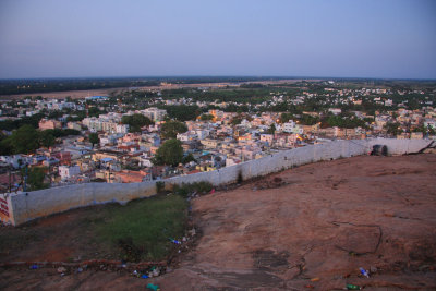 View of Trichy from the Rock Fort Temple