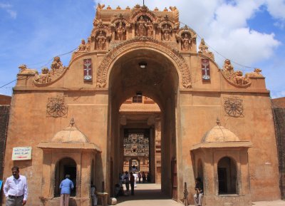 Brihadishwara Temple entrance