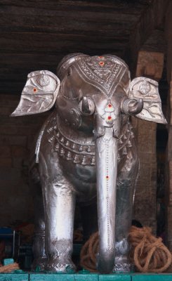 Silver elephant, Brihadishwara Temple