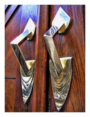 Art Nouveau handles