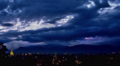 Here is the storm