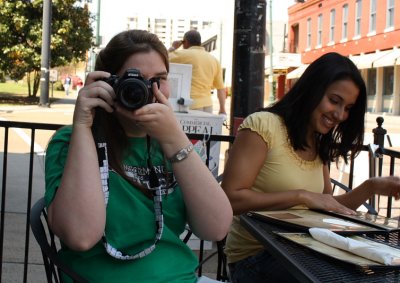 photographer taking a picture of a photographer