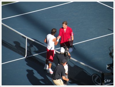 Nadal won the match