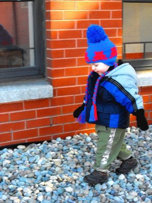 Connor at the FRHSP Visitor Center.