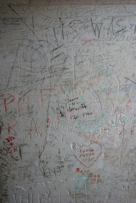 Graffiti, Boldt Castle, Heart Island, Alexandria Bay, New York