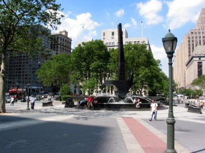 Triumph of the Spirit Fountain, NYC
