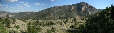 Yellowstone Panorama, South Of Mammoth Hot Springs, Wyoming