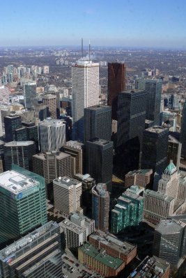 Downtown From CN Tower, Toronto, Ontario