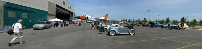 At the Wings & Wheels Festival, Downsview Park, Toronto