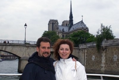 On the Seine towards Notre Dame