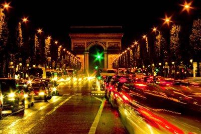 Arc de Triomphe on Champs Elysee