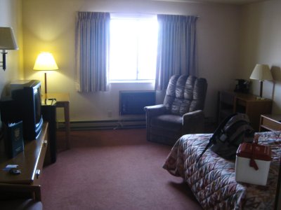 Motel room at Western Heritage Inn