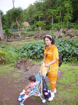 At the hidden groves of Kalalkalua at the northern tip of Maui.