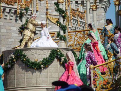 Cinderellas Coronation at Magic Kingdom.