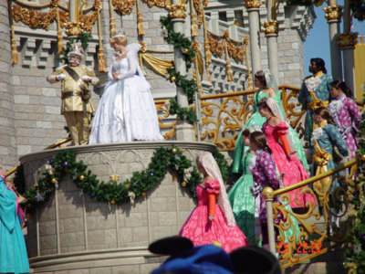 Cinderellas Wedding at Magic Kingdom.