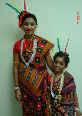 Sambalpuri Dancers ready to usher in the spring in Dallas.