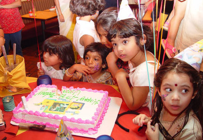 Uma's 4th Birthday Celebration in Dallas, June 2004