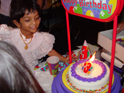 Uma's Third Birthday Celebration in Dallas, June 2003