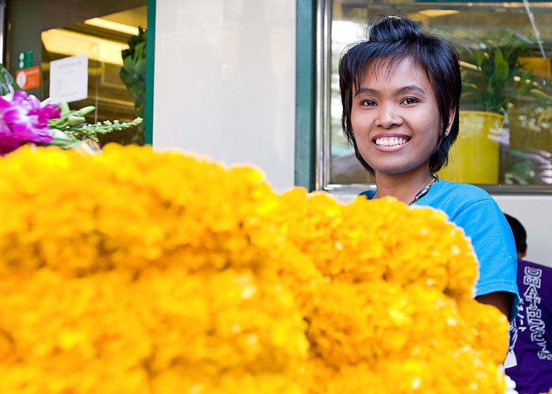 Bangkok Flower Market
