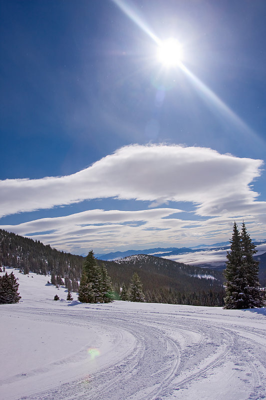 Snowmobiling