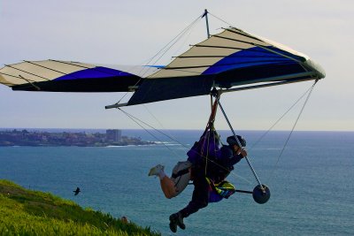 Hang Glider Take Off