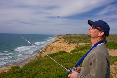 Eric RC soaring at Torrey Pines